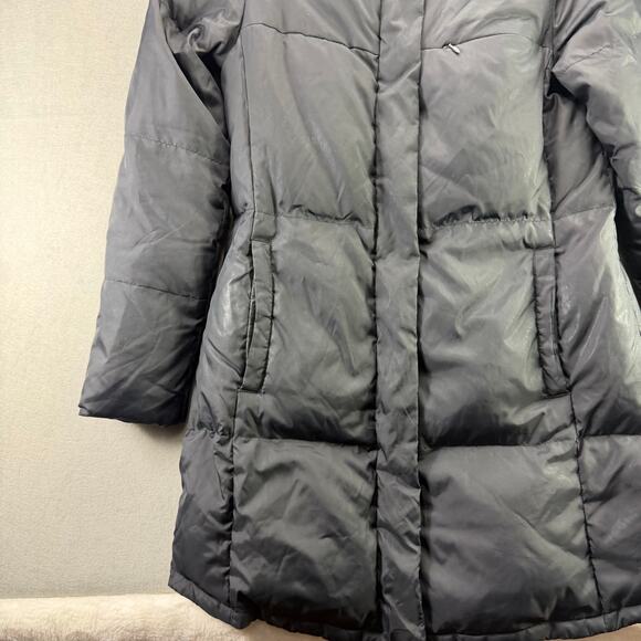 Gap Women’s Black Quilted Puffer Coat Jacket Size S Winter Outerwear - Picture 3 of 12